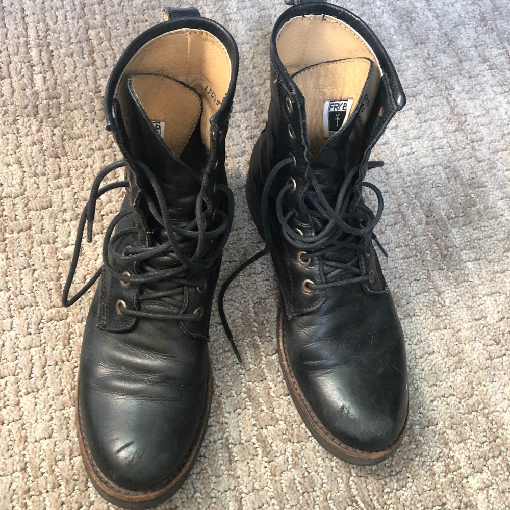 Frye Lace Up Boots